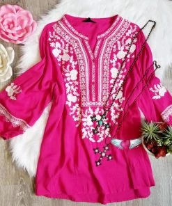 Andree By Unit AHB EXCLUSIVE: Couldn't Love You More Top - Fuschia