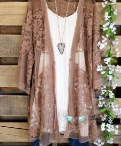 Umgee Love You Always Cardigan - Mocha What's New