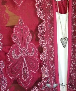 Origami AHB EXCLUSIVE: Finding My Balance Kimono - Cranberry 10 Origami AHB EXCLUSIVE: Finding My Balance Kimono - Cranberry