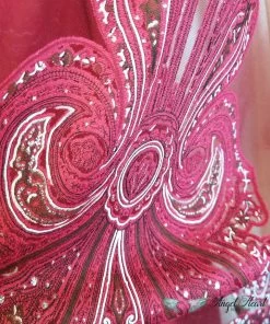 Origami AHB EXCLUSIVE: Finding My Balance Kimono - Cranberry