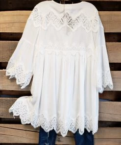 Angel Heart Boutique AHB EXCLUSIVE - The Most Beautiful Top - Ivory What's New