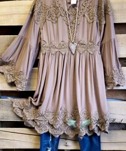 Angel Heart Boutique AHB EXCLUSIVE - The Most Beautiful Top - Mocha