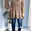 Angel Heart Boutique AHB EXCLUSIVE - The Most Beautiful Top - Mocha