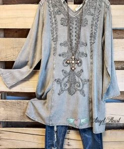Asha AHB EXCLUSIVE: Free Spirit Top - Grey