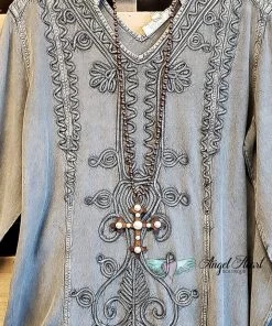 Asha AHB EXCLUSIVE: Free Spirit Top - Grey