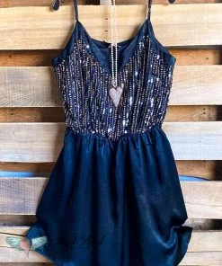 Andree Darling Let's Dance Dress- Black - SALE