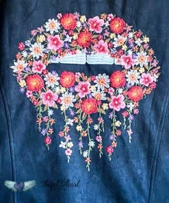 Andree Cool & Chic Embroidered Jacket - Black - SALE