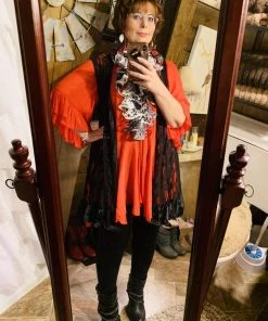 Sassybling What's New AHB EXCLUSIVE : The It Girl Oversized Loose Fitting Tunic - Rust