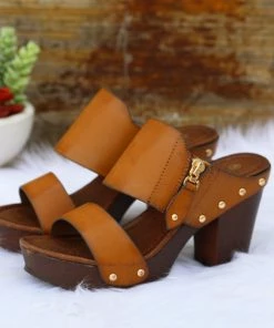 Lets See Style Way To Your Heart Shoes - Tan - SALE (SIZE 6 &6.5)