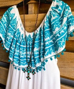 A&A AHB EXCLUSIVE: Beautiful Reflections Tunic - White