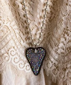 Sassybling AHB EXCLUSIVE: Lacy Love Sleeveless Tunic - Mocha