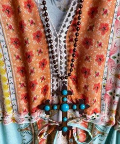 A&A AHB EXCLUSIVE: Peaches & Spring Tunic - Multi