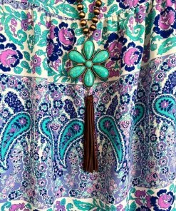 Emerald What's New Tomorrow Is Forever Dress - Navy/Purple