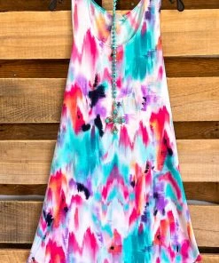 Sassy Look What's New Turning It Loose Dress - Multi
