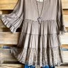 Sassybling What's New AHB EXCLUSIVE: Like A Dream To Me Tunic - Mocha