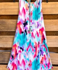 Sassy Look What's New Turning It Loose Dress - Multi