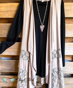 Sassybling AHB EXCLUSIVE: Unexplained Smiles Vest - Taupe