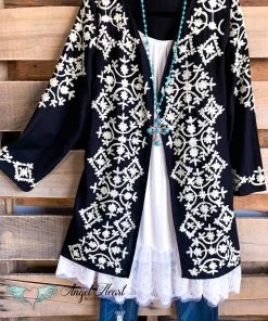 Asha AHB EXCLUSIVE - Bohemian Babe Cardigan - Black