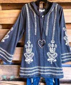 Asha AHB EXCLUSIVE: Opening Up My Heart Tunic - Grey