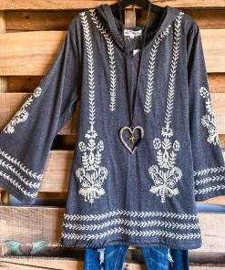 Asha AHB EXCLUSIVE: Opening Up My Heart Tunic - Grey