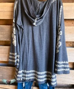 Asha AHB EXCLUSIVE: Opening Up My Heart Tunic - Grey