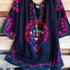 Asha AHB EXCLUSIVE - Beach Vibes Tunic - Black - 100% COTTON What's New