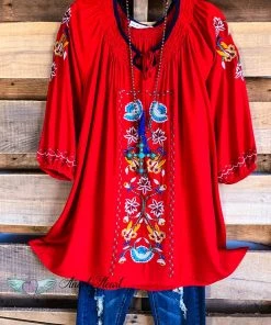 Asha AHB EXCLUSIVE: I Could Be The One Top - Red