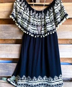 A&A AHB EXCLUSIVE: Beautiful Reflection Tunic - Black