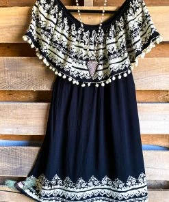 A&A AHB EXCLUSIVE: Beautiful Reflection Tunic - Black