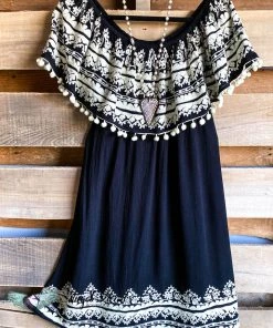 A&A AHB EXCLUSIVE: Beautiful Reflection Tunic - Black