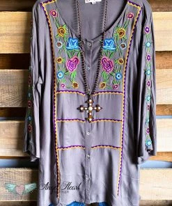 A&A What's New AHB EXCLUSIVE: Must Be Fate Tunic - Grey