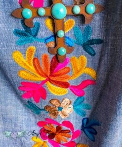 A&A AHB EXCLUSIVE: Believe The Hope Tunic - Blue - 100% COTTON What's New