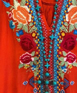 Andree By Unit AHB EXCLUSIVE: Give Me A Little Time Top - Red