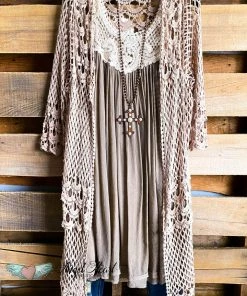 Sassybling AHB EXCLUSIVE: Simple Kind Of Love Duster - Mocha - 100% COTTON What's New