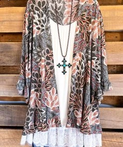 Sassy Look What's New In Your Eyes Cardigan - Dusty Green