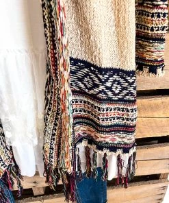 Adora Tribal Chase Cardigan - Ivory