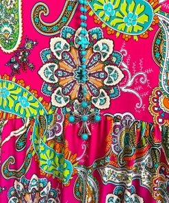 Sassy Look What's New Think About Love Dress - Fuchsia 4X-5X-6X ONLY