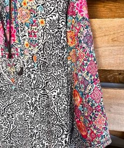 Andree A Time To Think Top - Ivory Black - SALE