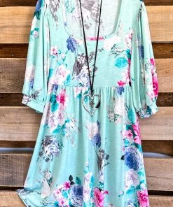 Sassy Look Against All Odds Dress - Lt. Mint (Wrinkle Free)