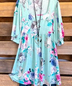 Sassy Look Against All Odds Dress - Lt. Mint (Wrinkle Free)