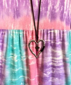 Sassy Look Full Of Endurance Dress - Pink/Multi (WRINKLE FREE) What's New