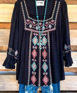Andree Native Winds Blouse - Black What's New