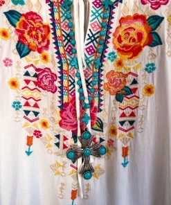 Andree A Time To Think Embroidered Top - Ivory What's New