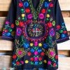 A&A AHB EXCLUSIVE: As Beautiful As It Gets Tunic -Black - 100% COTTON