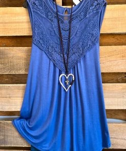 CY Fashion What's New Free Your Mind Top - Denim