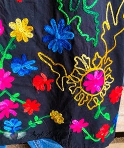 A&A AHB EXCLUSIVE: As Beautiful As It Gets Tunic -Black - 100% COTTON