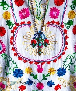 A&A AHB EXCLUSIVE: As Beautiful As It Gets Tunic - White - 100% COTTON