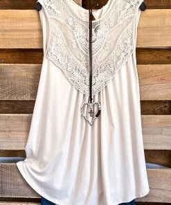 CY Fashion Free Your Mind Top - Oatmeal