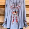Andree Always With Me Blouse - Placid Blue - SALE-