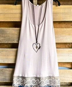 Emerald Extender: Slip On Tank/Tunic - Mocha